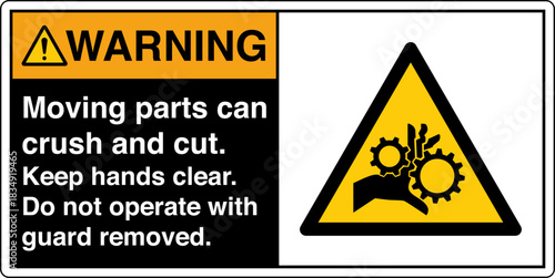 Safety Sign Signage WARNING M...