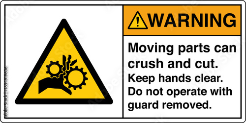 Safety Sign Signage WARNING M...