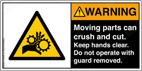 Safety Sign Signage WARNING M...