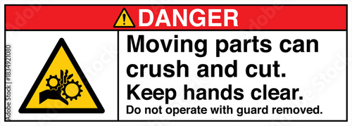 Safety Sign Signage DANGER Mo...
