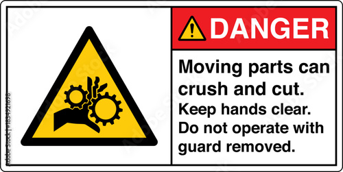 Safety Sign Signage DANGER Mo...