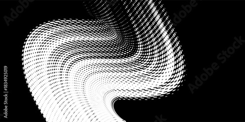 white black brush wrap car sticker pattern abstract banner sporty lines white black color combination grunge brush pattern design.