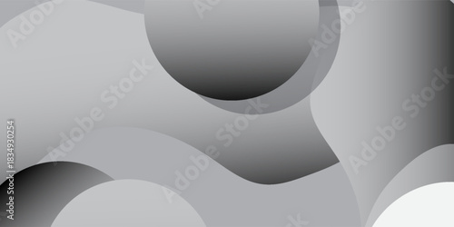 Fototapeta Naklejka Na Ścianę i Meble -  White abstract wave background. Fluid shapes composition. Modern vector illustration eps 10.