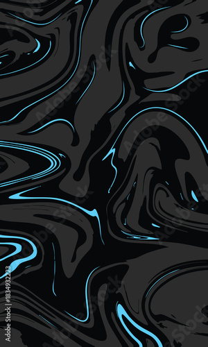 Abstract irregular color fluid wallpaper