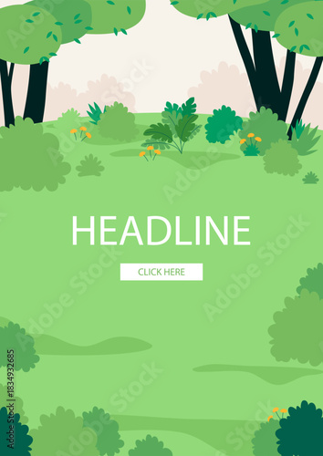 Vector background for eco-friendly themes: green campaign, earth, nature, energy, forests, water, recycling. Clean, versatile icon background for infographics and presentations.