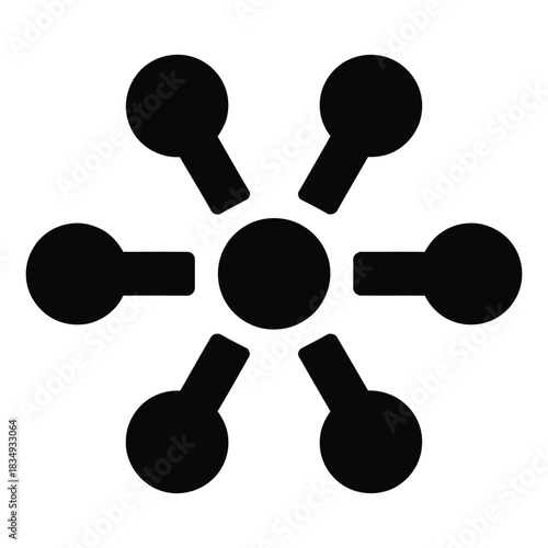 black and white icons