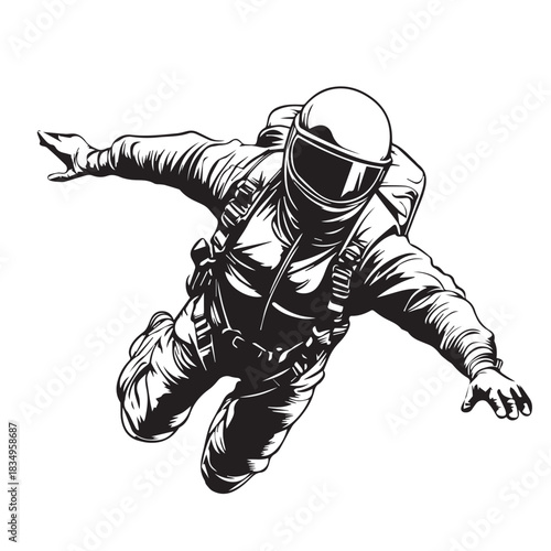 man jumping in the air