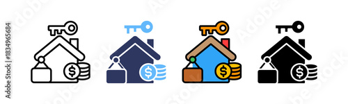 House Rental multiple icon