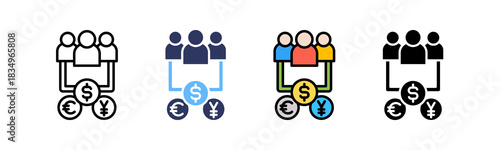 Mutual Fund multiple icon