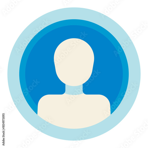 user account flat icon