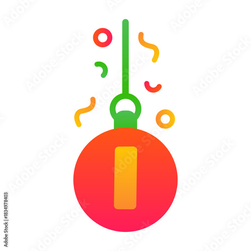 Christmas Alphabet Lights Letter I