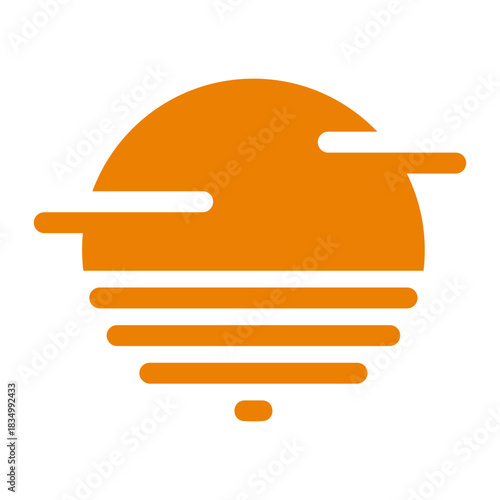 Sunset or Sunrise Icon