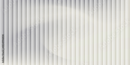 Cloud Dancer background. Color of year 2026. Reeded Glass Texture. Vector illustration.