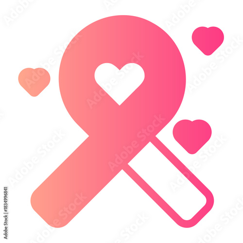 ribbon gradient icon