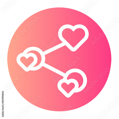 share gradient icon
