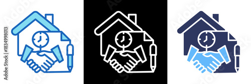 Rental Agreement triplestyle icon