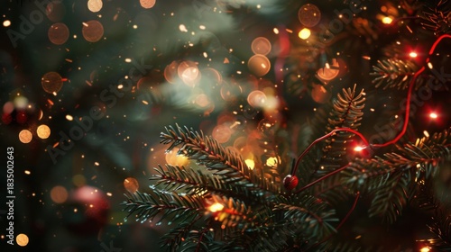 Wallpaper Mural Aesthetic light and shadow Christmas photo Torontodigital.ca