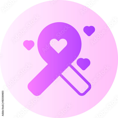 ribbon gradient icon