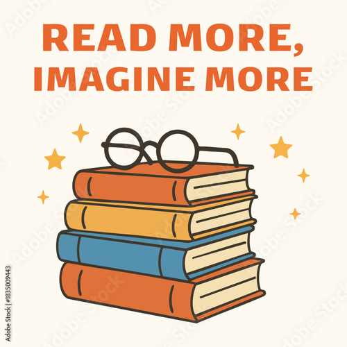 Read more imagine more library poster
