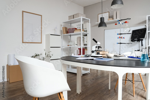 Modern science laboratory i...