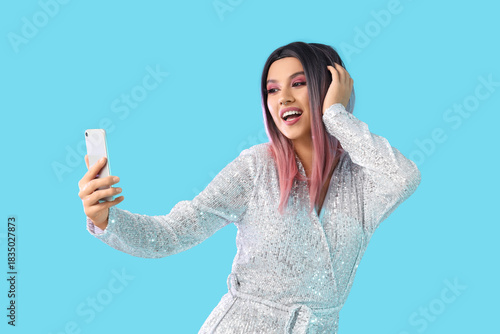 Beautiful young happy woman...