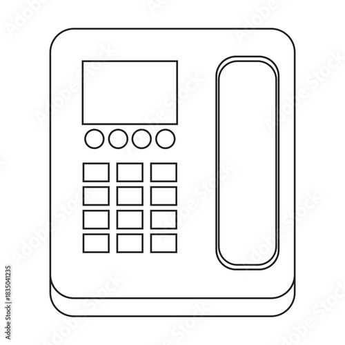 Office Landline Telephone line icon