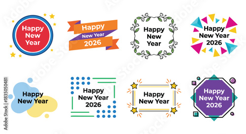 Wish your loved ones joyful 2026 new year greetings with these festive elements
