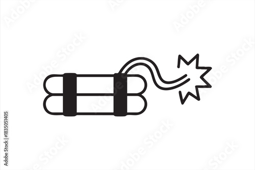 High-impact hazard illustration for caution labels, digital alerts, and graphic design