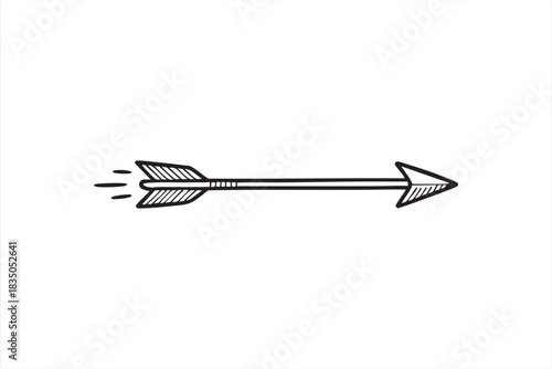 Simple forward arrow vector for navigation tools, apps, and modern design elements