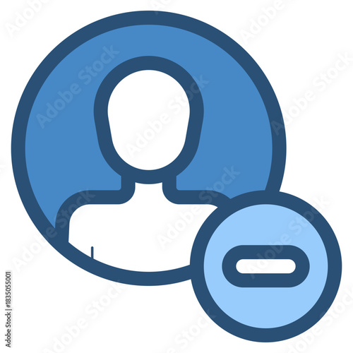 delete remove friend icon