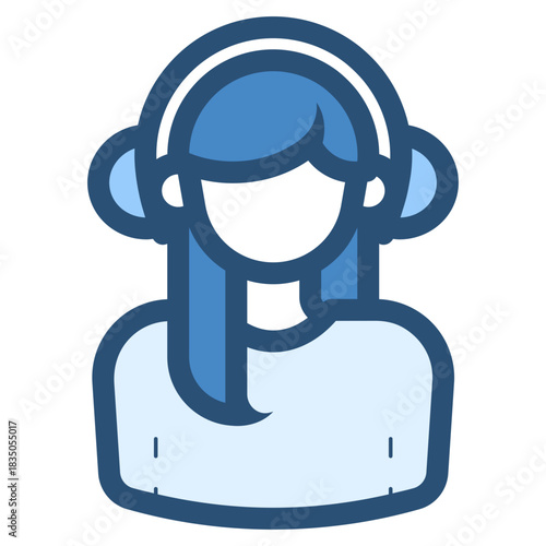 female customer service icon