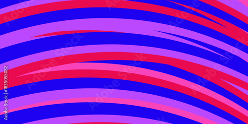 Illustration Stylish 3D Abstract Color Wavy Smooth Silk. Concept colorful pastel