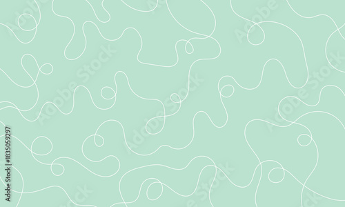 Noodle pasta seamless pattern vector background. spaghetti curvy doodle pattern, Italian pasta background. Chinese abstract noodle pattern. ramen design black food wallpaper. vector illustration .