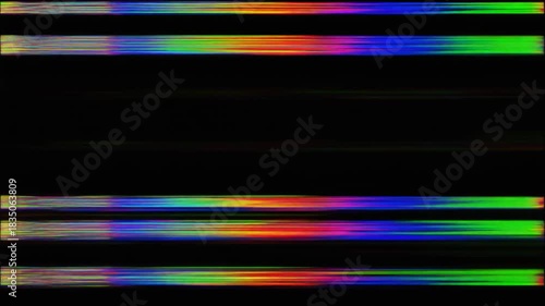 Abstract Colorful Light Trails on Black Background A Visual Journey of Color and Motion