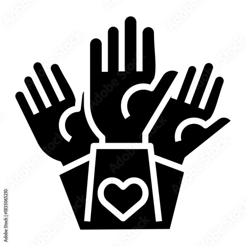 volunteer Solid icon