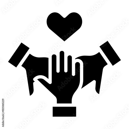 volunteer Solid icon