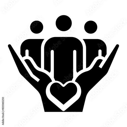 volunteer Solid icon