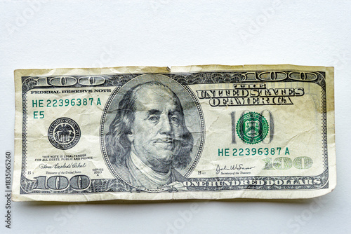 one hundred dollar bills