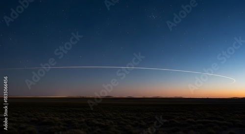 The soft, ethereal glow of the zodiacal light.