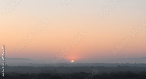 The soft, gentle fade of the stars at morning.