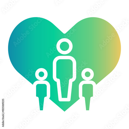 volunteer Gradient icon