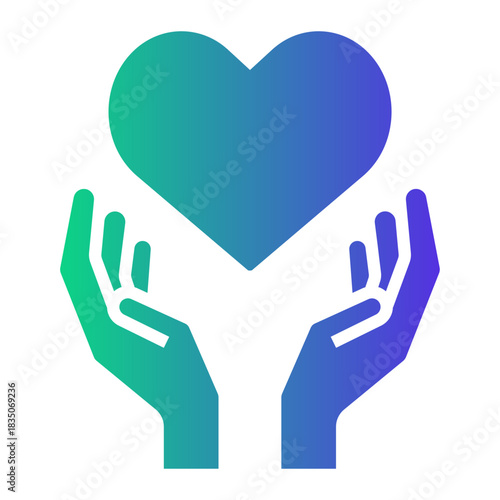 volunteer Gradient icon