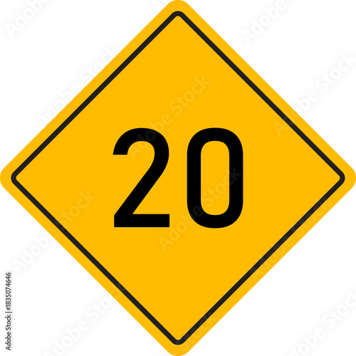 speed limit sign rode signal number , speed limit , speed 