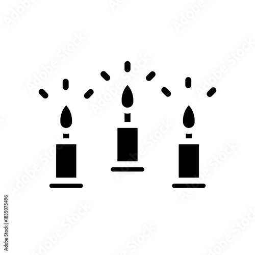Candle light icon