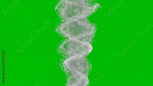 Dynamic wind swirl animation loop for visual effects and motion graphics projects