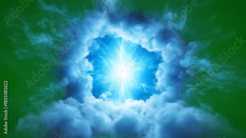 Enchanting swirling portal opens to a mystical gateway, perfect for fantasy worlds