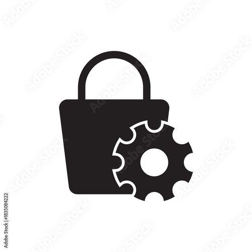 Settings and Preferences Bold Solid Commerce Icon