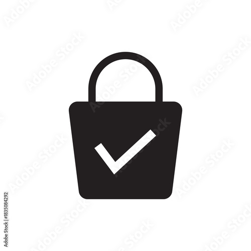 Confirmed Successful Online Order Bold Solid Icon