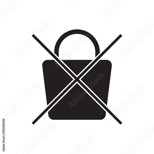 Out of Stock Unavailable Product Bold Solid Icon