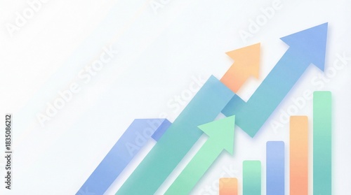 Business Growth Chart with Rising Arrows Free Download Business Growth Chart with Rising Arrows - GFXLoad